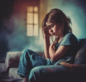 Sad Girl DP