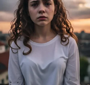 Sad Girl DP